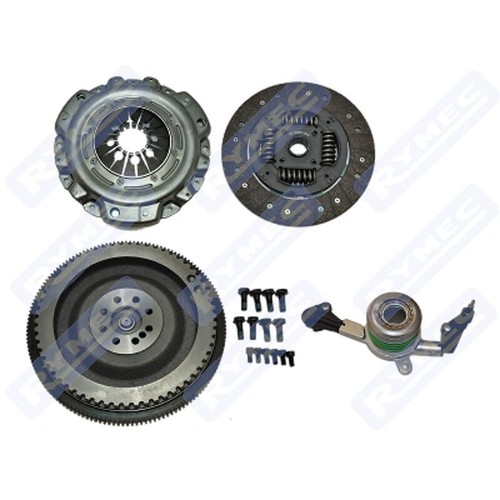 Dual solid flywheel clutch - dual, to