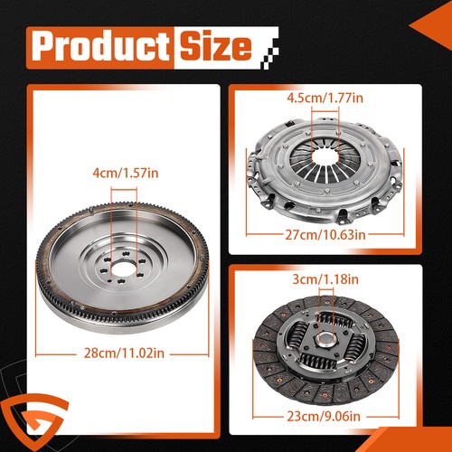 Clutch kit solid - solid, for