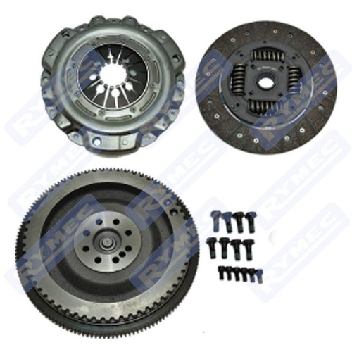 Dual solid flywheel clutch - to,