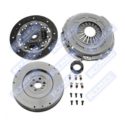 Dual solid flywheel - dual, clutch