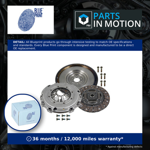 Dual solid flywheel clutch - dual,