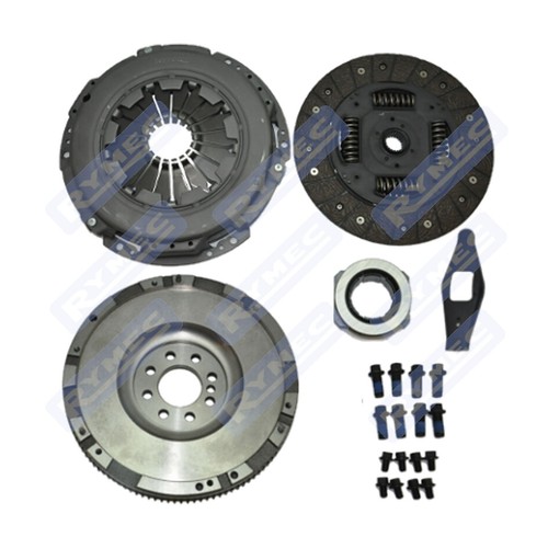 Dual solid flywheel clutch - dual,